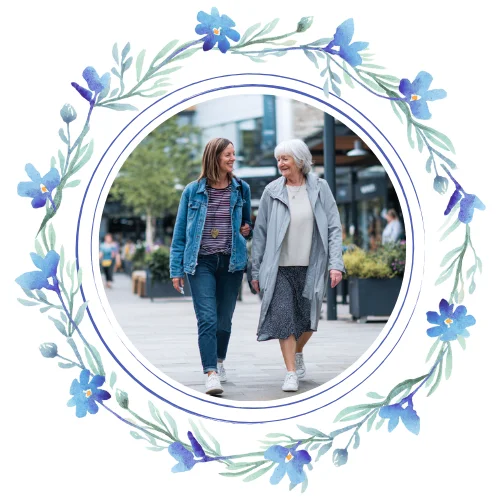 home help outings appointments walking together uk